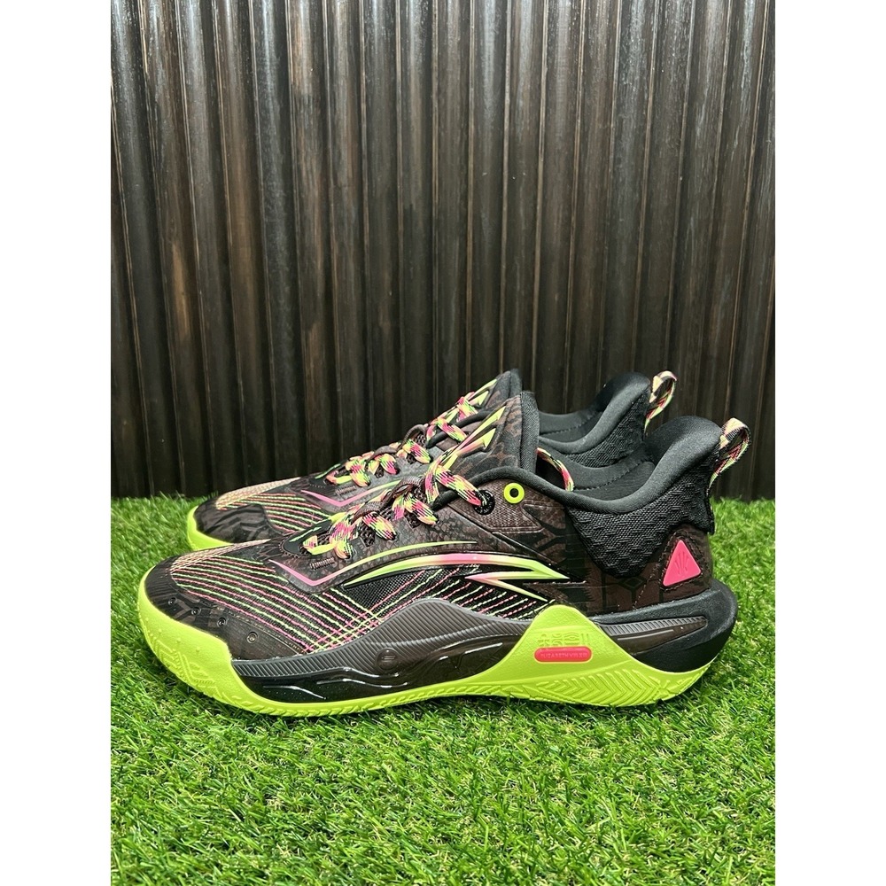 Size 10 - ANTA Mens' Kyrie Irving Kai1 Speed Basketball Sneakers - Afro Futurism